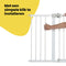 Safety 1st 28cm Verlengstuk Easy Close Traphekje - Metal White