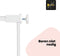 Safety 1st 28cm Verlengstuk Easy Close Traphekje - Metal White