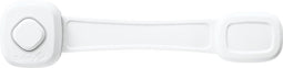 Safety 1st Outsmart Multi Use Lock - Kinderslot - Zelfklevend - Met Outsmart knop - Wit