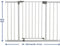 Safety barrier Dreambaby Liberty