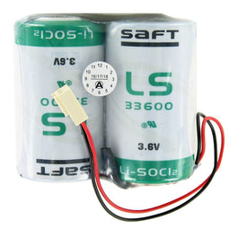 Saft F1x2 LS 33600 with Futaba plug and cable
