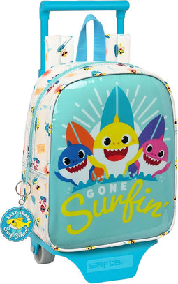 Safta Baby Shark Surfing Rugzak Veelkleurig
