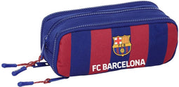 Safta F.c Barcelona Drop-down Triple Etui Blauw Man