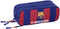 Safta F.c Barcelona Drop-down Triple Etui Blauw Man