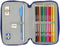 Safta Fc Barcelona Double Filled Etui 28 Eenheden Rood,Blauw Man