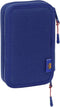 Safta Fc Barcelona Double Filled Etui 28 Eenheden Rood,Blauw Man