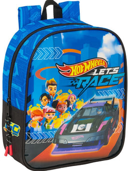 Safta Hot Wheels Peuterrugzak Let's Race - 27 x 22 x 10 cm - Polyester