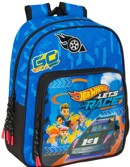 Safta Hot Wheels Rugzak Let's Race - 33 x 27 x 10 cm - Polyester