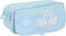 Safta Large Triple Glowlab Swans Etui Blauw Man