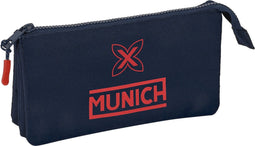 Safta Munich ´´flash´´ Triple Etui Blauw Man