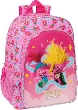 Safta Trolls 3 Rugzak Roze