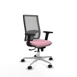 Piqueras y Crespo 2D086N0 - Bureaustoel - Verstelbare hoogte met armleuning - Roze