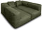 Feel Furniture - Binnen & Buiten bank - Odin - 4 Persoonsbank - Groen