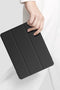 Dux Ducis - Tablet hoes geschikt voor Apple iPad Pro 2021 (12.9 Inch) - Toby Series - Tri-Fold Book Case - Zwart