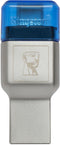 Kingston MobileLite Duo 3C - microSD Reader - USB 3.0/3.1 Type-A en Type-C - Zilver
