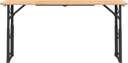 vidaXL Biertafel inklapbaar 170x50x75/105 cm massief vurenhout