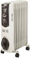 Sahara Olieradiator - Oliegevulde Radiator - Kachel Elektrisch - Olieradiator Elektrisch - Olieradiator met thermostaat - 2500W - 11 Kamers - Wit