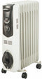 Sahara Olieradiator - Oliegevulde Radiator - Kachel Elektrisch - Olieradiator Elektrisch - Olieradiator met thermostaat - 1500W - 7 Kamers - Wit