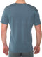 Saint Basics st. anthony V-hals shirt blauw - XXL
