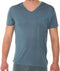 Saint Basics st. anthony V-hals shirt blauw - XXL
