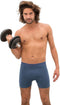 Saint Basics Tencel heren boxer Luke - S - Blauw