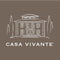 Casa Vivante Evi Bijzettafel - L50 x B43,5 x H47,5 cm - Aluminium - Antiek Zilver