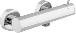 GO Van Marcke - Thermostatische Douchekraan - Safety 38°C - Inox - Hartafstand 15 cm