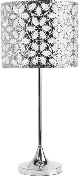 SAJO L - Tafellamp - Zilver - Metaal