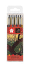 Sakura - Fineliner x van gogh museum set 4 kleuren | 6 stuks