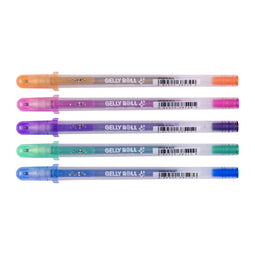 Sakura - Gelschrijver gelly roll silver shadow | 6 stuks