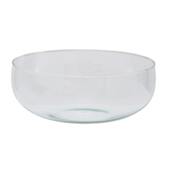 Salad bowl recycled glass Transparant / Recycled Glass