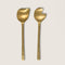 Salad server, Gold in gift pack Gold / Brass