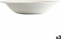 Saladekom Churchill Artic Keramisch Wit Porslin (Ø 27,5 cm) (3 Stuks)