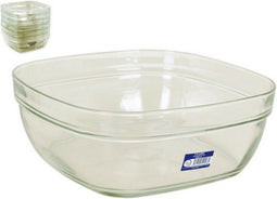Saladekom Duralex Lys Vierkant Stapelbaar (23 x 23 x 9 cm) (3 L)