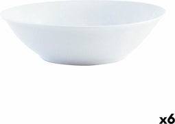 Saladekom Quid Basic Keramisch Wit (23 cm) (6 Stuks)