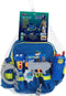 Klein Toys politieagent rugzak - 28x25x8,5 cm - incl. accessoires en verstelbare riemen - blauw geel
