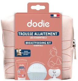 DODIE Borstvoedingsset - 9-delige kit met borstvoedingsbalsem en gids - Terracotta