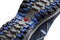 Salomon ELLIPSE 2 AERO Wandelschoenen - Dames - Titanium / Deep Blue / Petunia Blue
