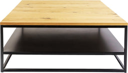 Salontafel 110x110x38 cm, O350 zand