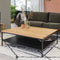 Salontafel 110x110x38 cm, O350 zand