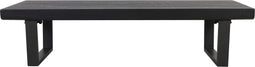 Salontafel 166x59x40 cm MAYEN mat zwart