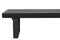 Salontafel 166x59x40 cm MAYEN mat zwart