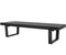 Salontafel 166x59x40 cm MAYEN mat zwart