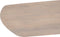 Salontafel Akagi deens ovaal mangohout 120x70 cm - Ashblond