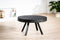 Salontafel Bernardo rond 74 cm - vintage zwart | BY-OLAF