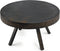 Salontafel Bernardo rond 74 cm - vintage zwart | BY-OLAF