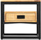 Salontafel Bijzettafel Industrieel Design | Mangohout en Staal | 60x60x45
