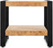 Salontafel Bijzettafel Industrieel Design | Mangohout en Staal | 50x50x45