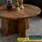 Salontafel - Bijzettafel - Salontafel - Rond Ø70cm - Naturel Mangohout - 70x70x40cm - Starfurn - Duurzaam