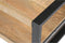 Salontafel Boaz | 75x80 cm mangohout - tafel - hout - koffietafel